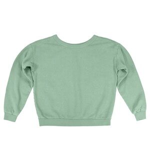 Jungmaven Women’s Laguna Cropped Sweatshirt (Sage Green)
